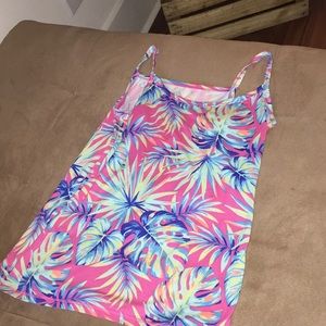 Pink summer tank top